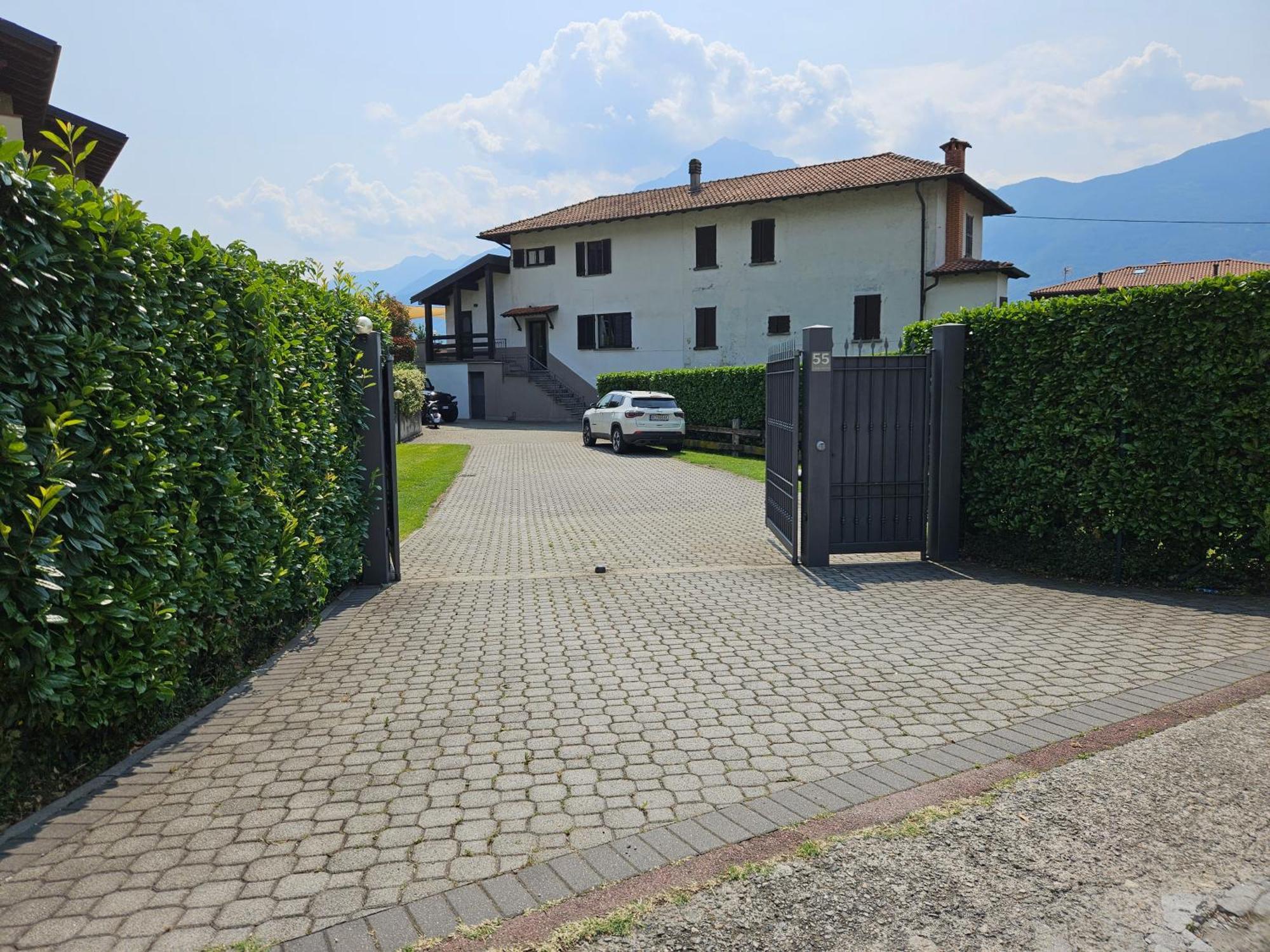 Casa Mario Apartment Domaso Luaran gambar